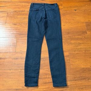 PAIGE Dark Blue High Rise Muse Skinny Jeans Sz  25
